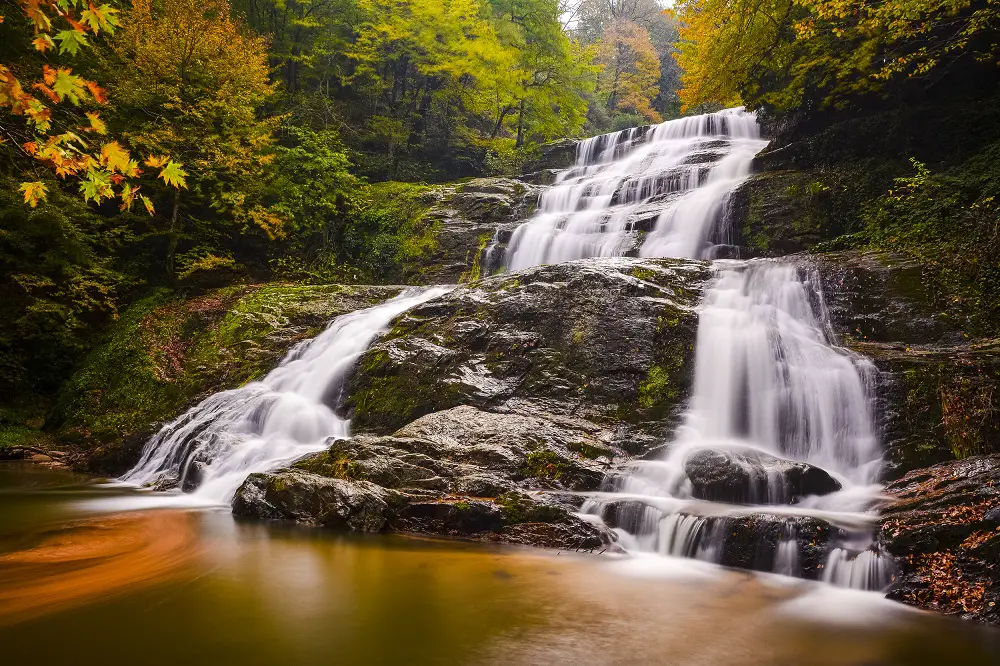 Admire Grand Waterfall in Bursa Turkey