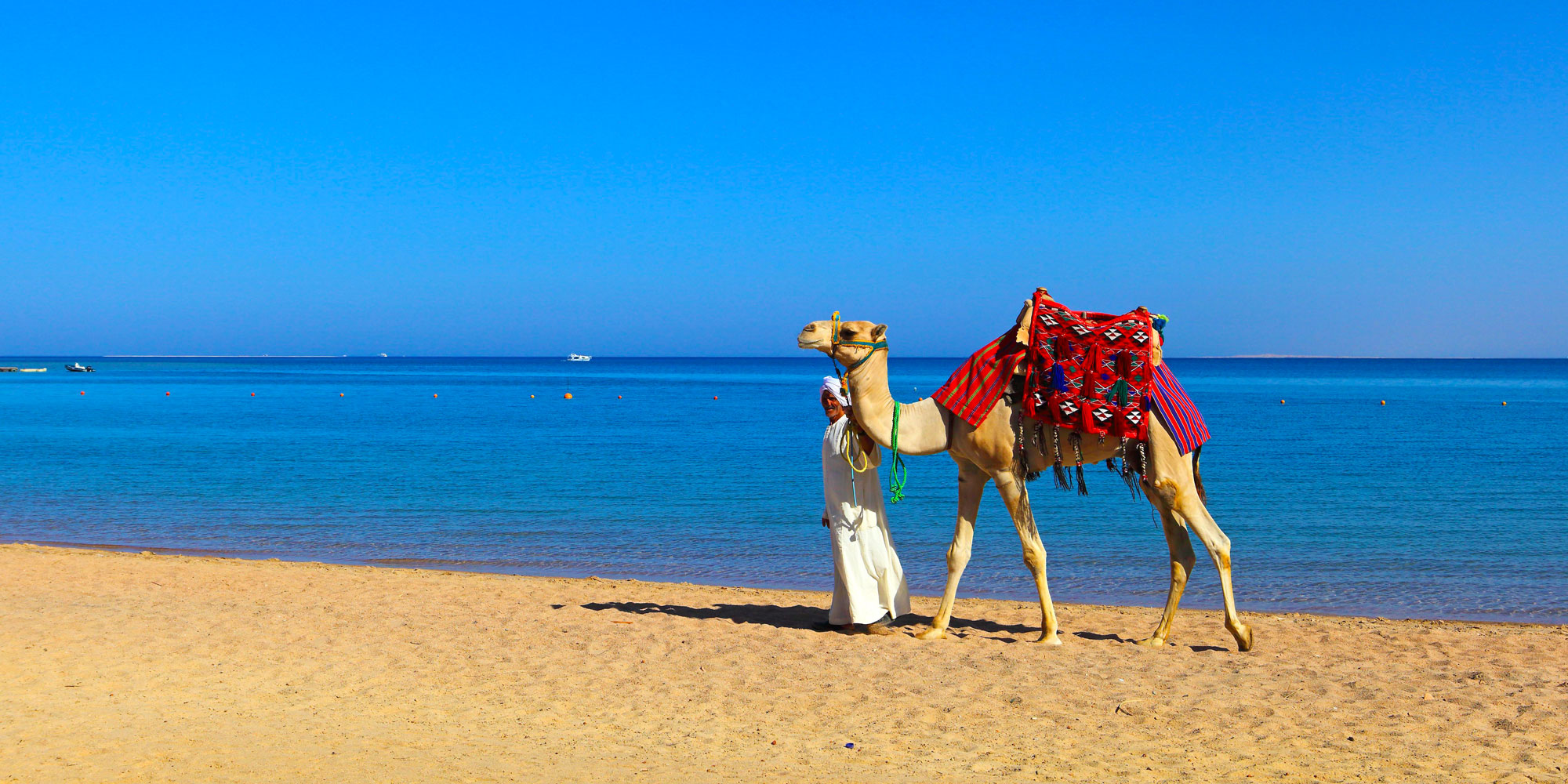 Soma Bay Beach in Egypt