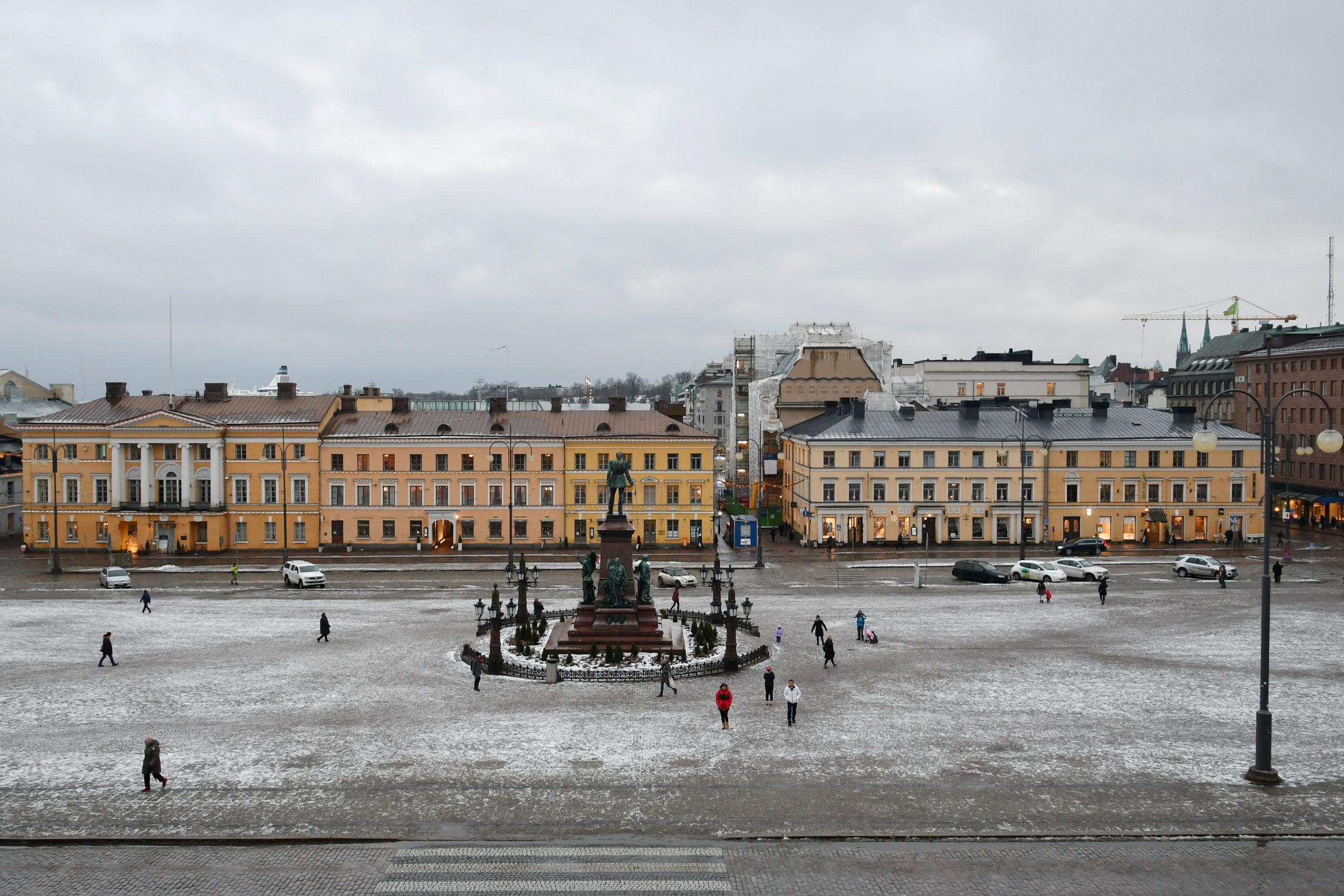 Plaza in Helsinki, Finland