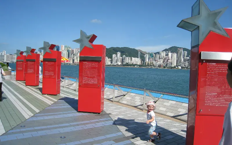 Scenic spot in Hong Kong