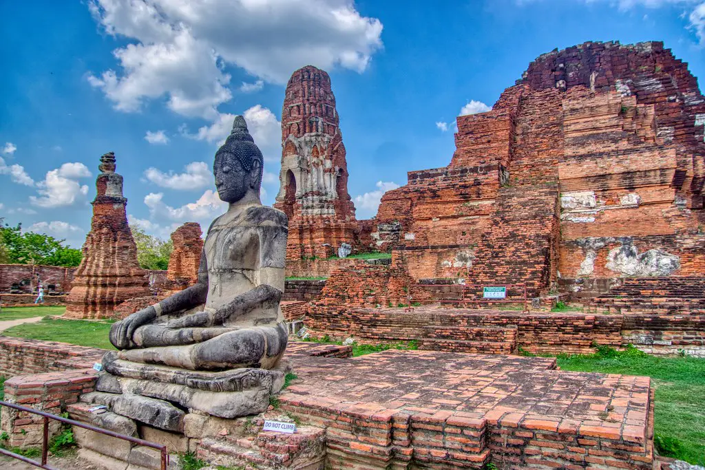 Temple in Phra Nakhon Si Ayutthaya, Thailand