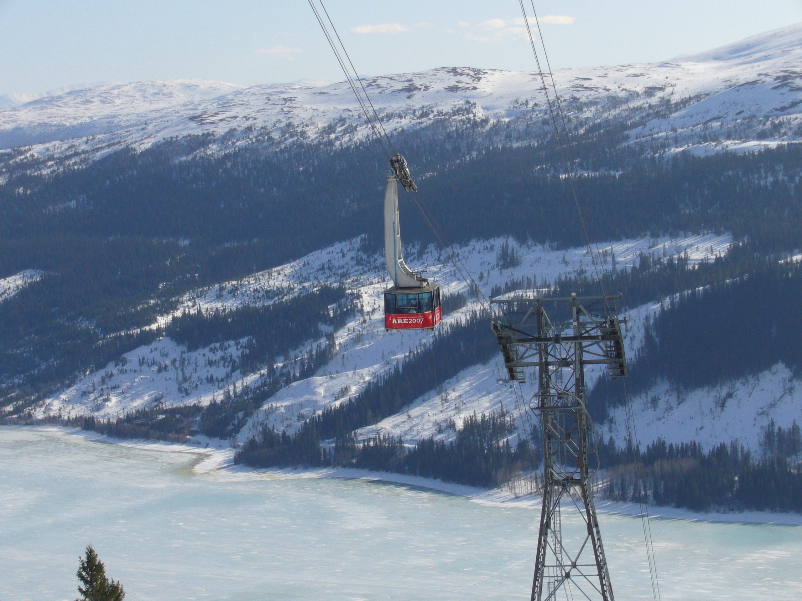 Ski resort in Ã…re, Sweden