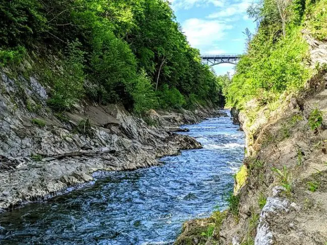 Gorge in Vermont
