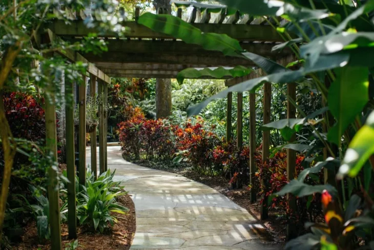 Botanical garden in St. Petersburg, Florida