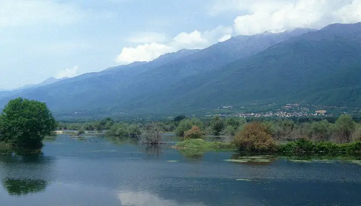 Reservoir in Greece